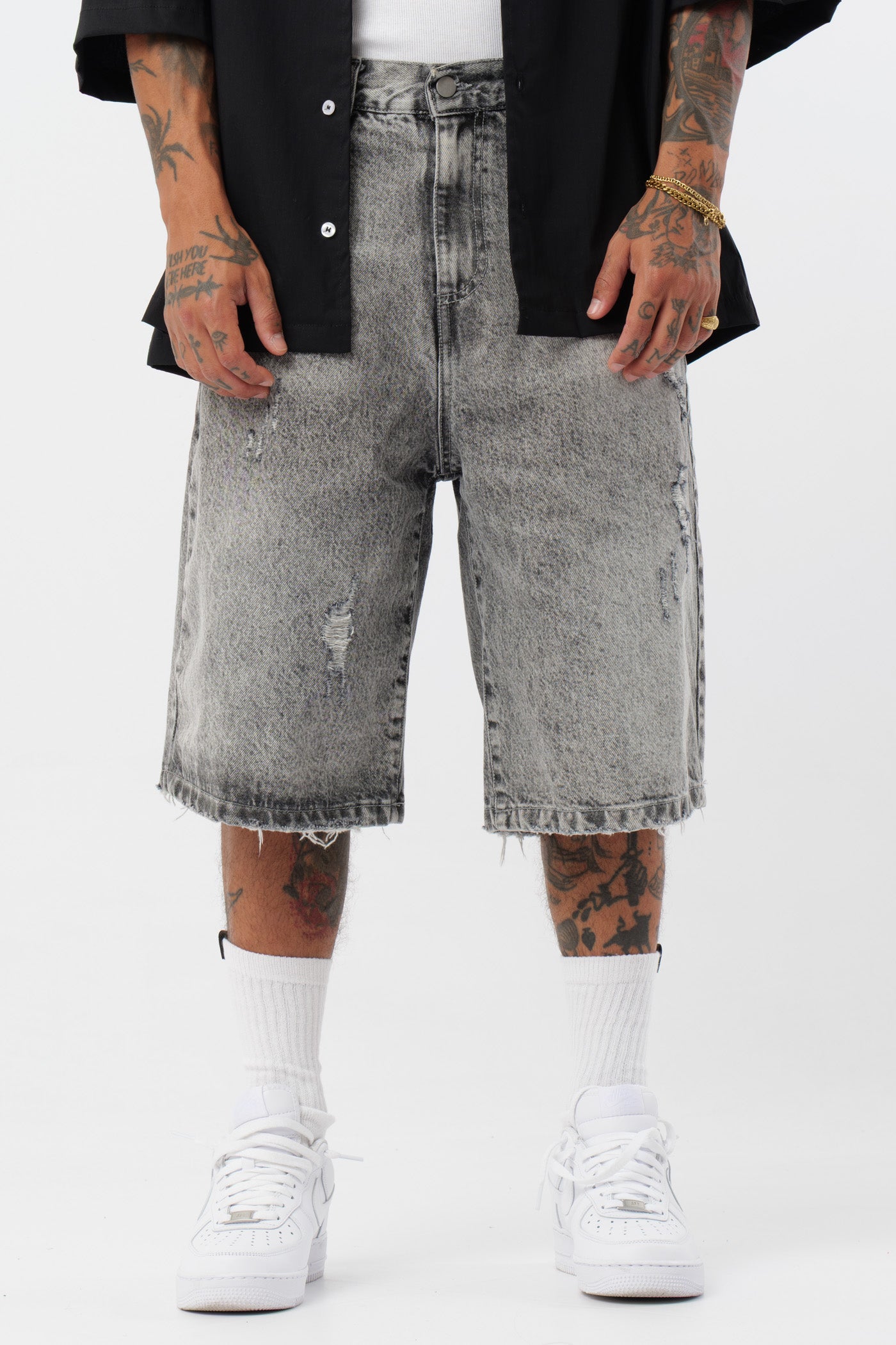 Baggy Short Schwarz