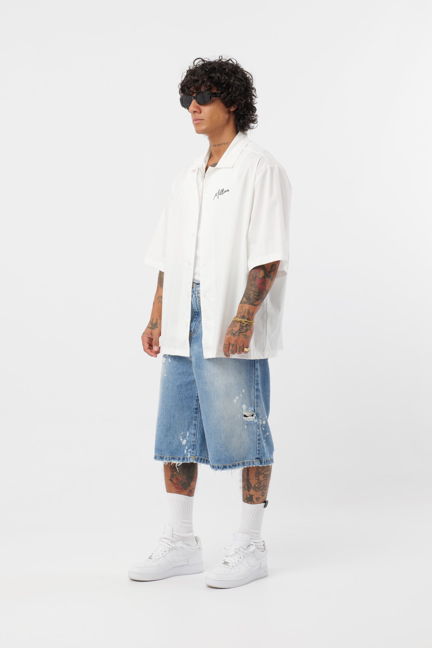 Baggy Shorts Blau