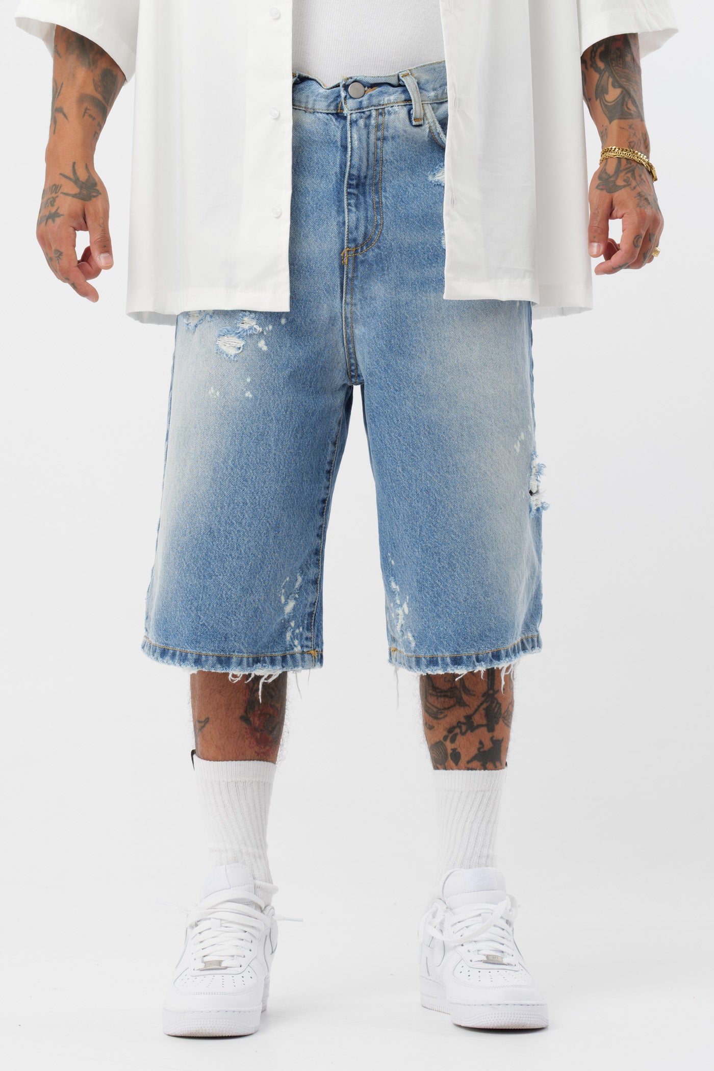 Baggy Shorts Blau