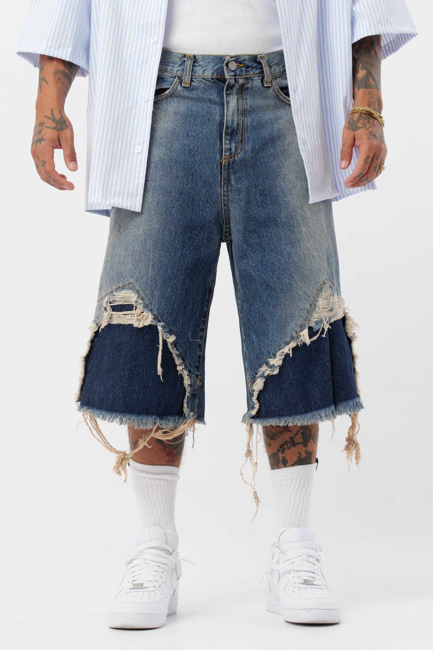 Dreieck Baggy Blau