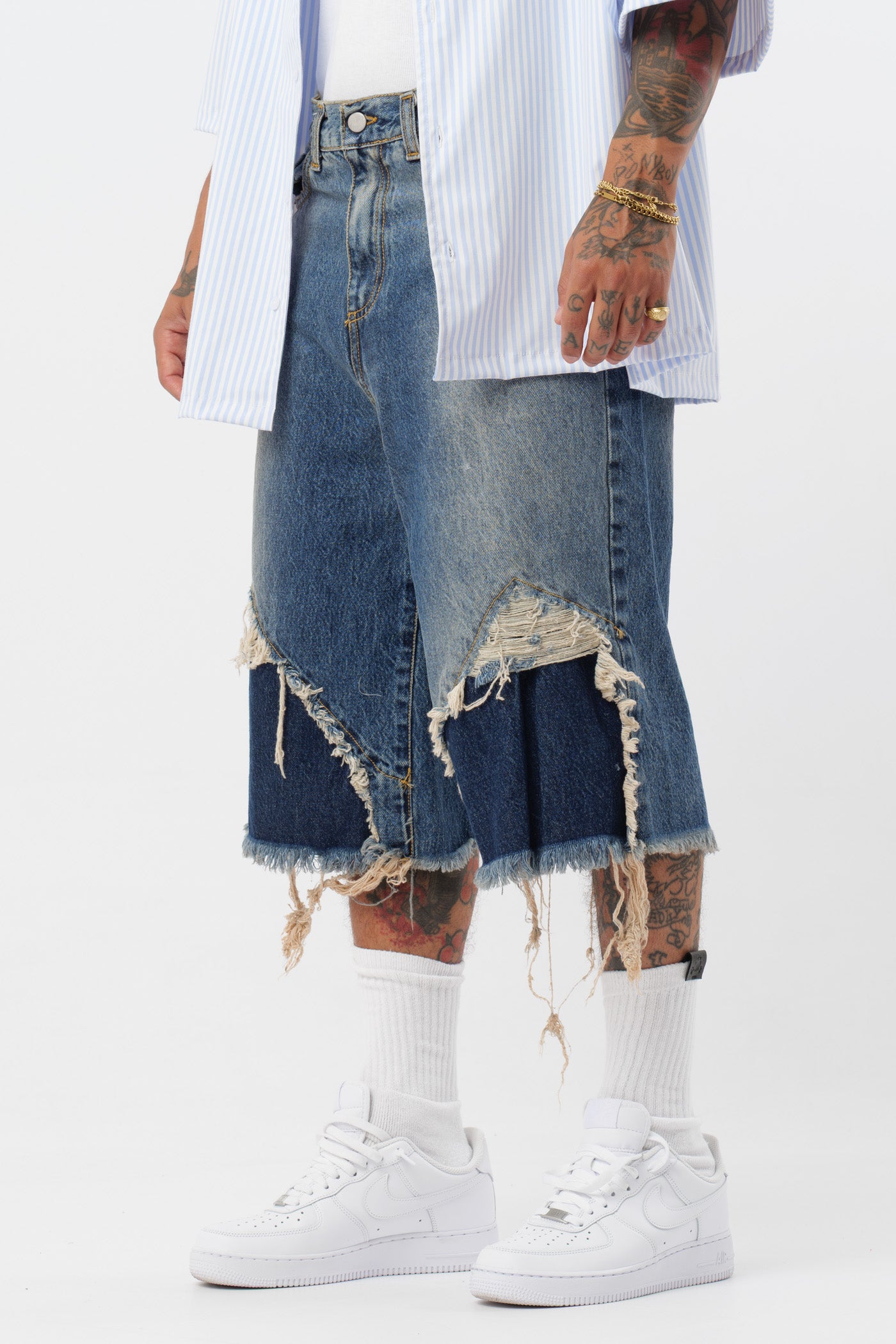 Dreieck Baggy Blau