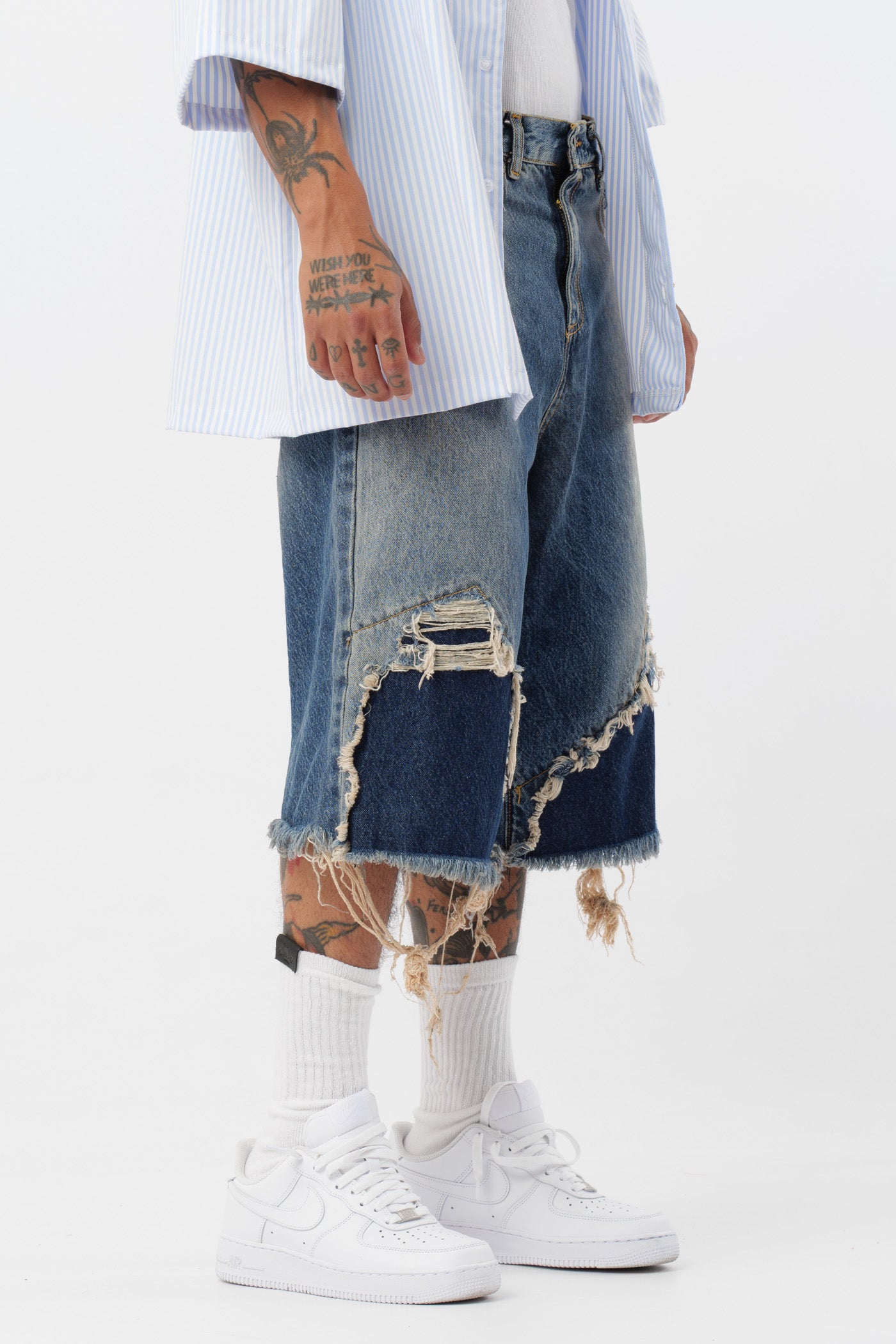 Dreieck Baggy Blau