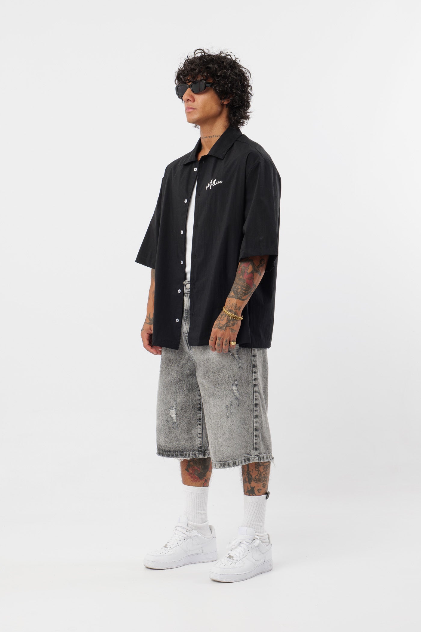 Baggy Short Schwarz