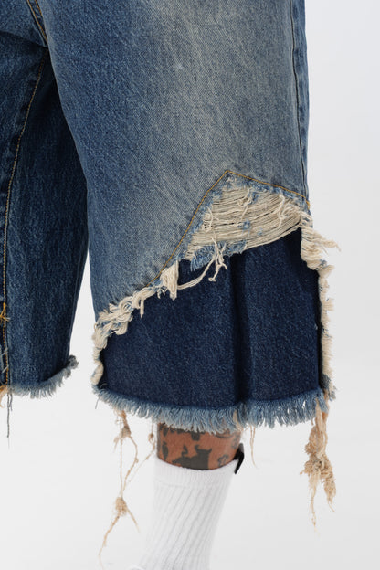 Dreieck Baggy Blau