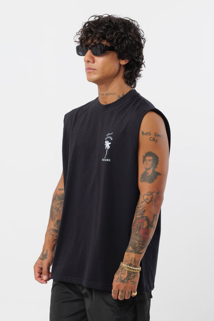 Weißes T-Shirt mit schwarzem Logo