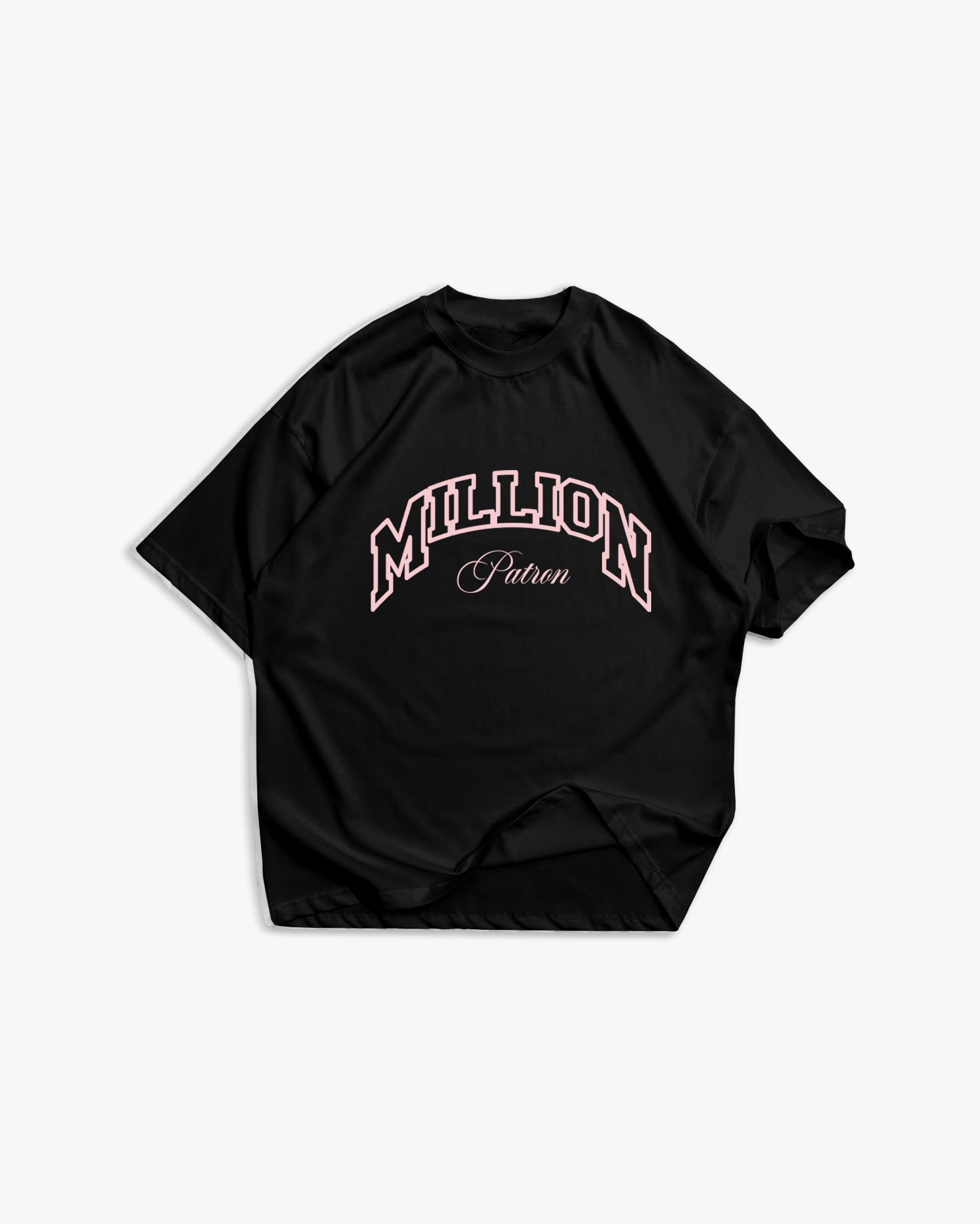 Weißes T-Shirt mit schwarzem Logo
