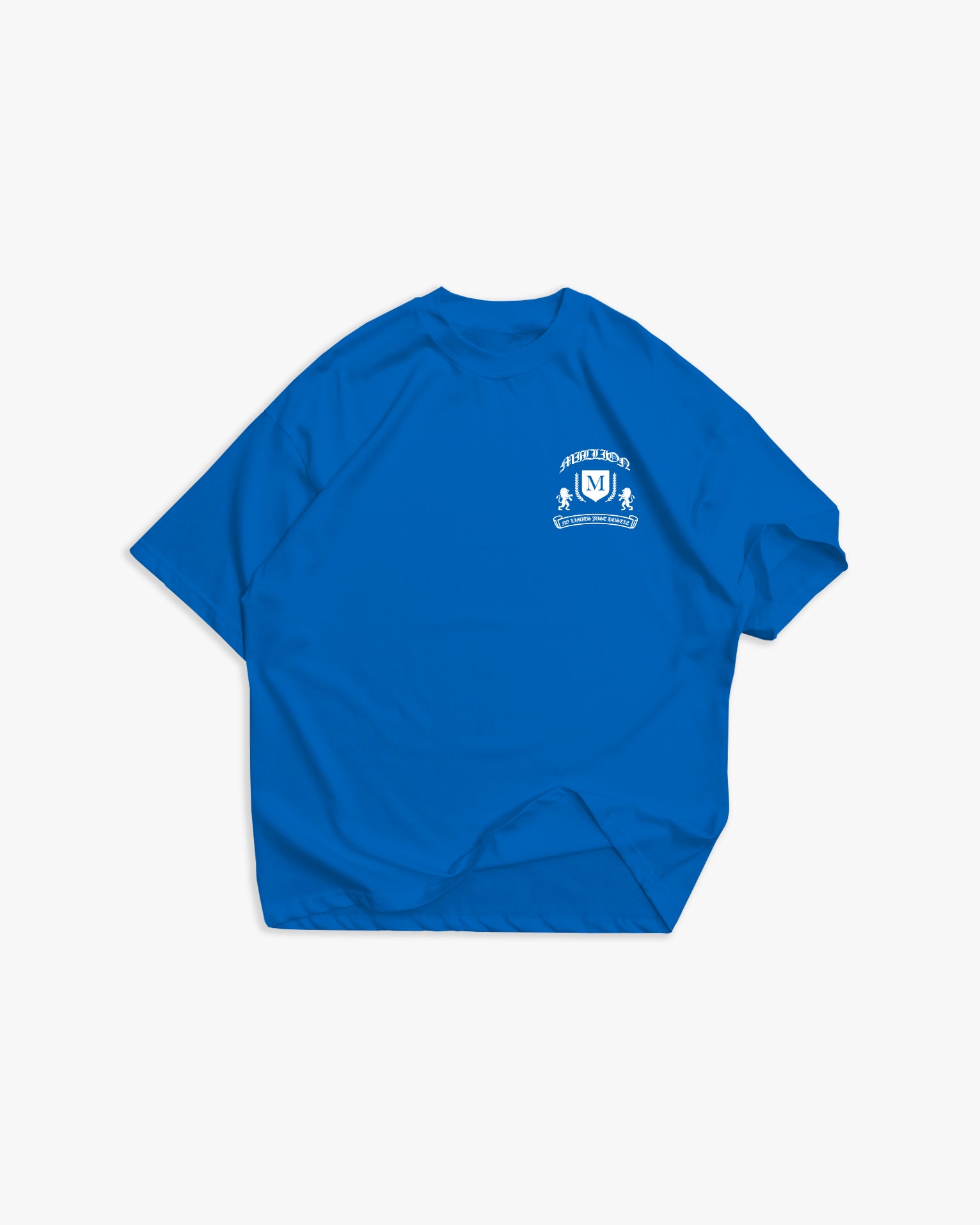 Weißes T-Shirt mit schwarzem Logo